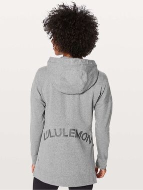 Lululemon Cut Above Hoodie Expression Gray